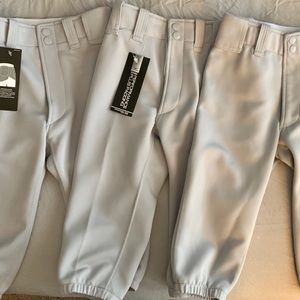 NWT Mizuno Youth Baseball Knickers - 3 pairs